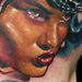 Tattoos - Medusa neck - 30134